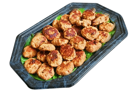 Selbstgemachte Party Bouletten