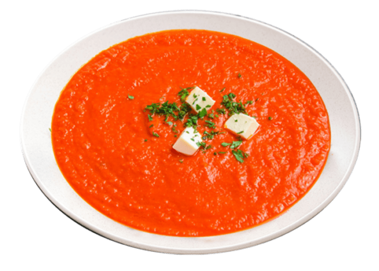 Selbstgemachte Tomatensuppe