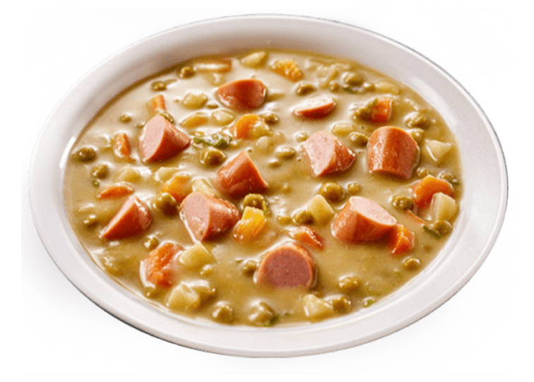 Selbstgemachte  Kartoffelsuppe